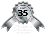 35 Years Excellence badge